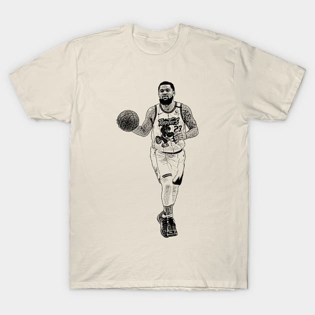 Fred Vanvleet T-Shirt by Puaststrol